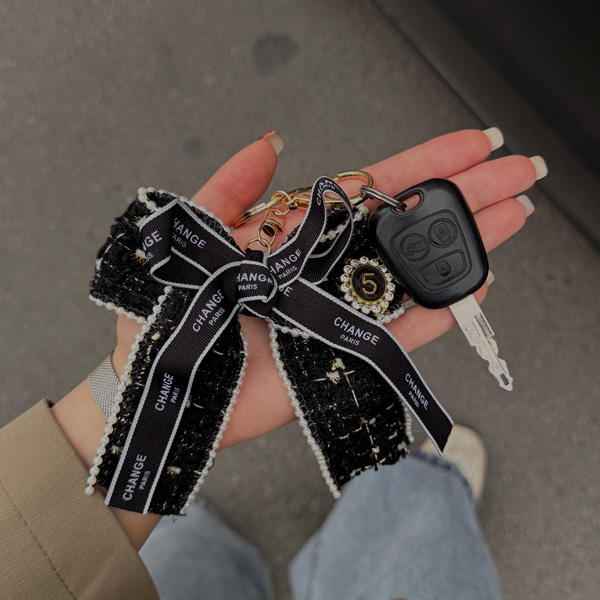 جاسوئیچی و بگ چارم پاپیون پارچه ای