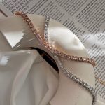 پابند تنیسی طرح جواهر طلایی و سیلور