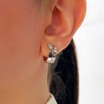 گوشواره حلقه سیلور ژوپینگ