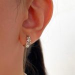 گوشواره حلقه سیلور ژوپینگ