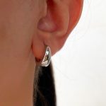 گوشواره حلقه سیلور ژوپینگ