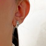 گوشواره حلقه سیلور ژوپینگ