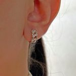 گوشواره حلقه سیلور ژوپینگ