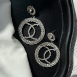 گوشواره طرح جواهر گرد